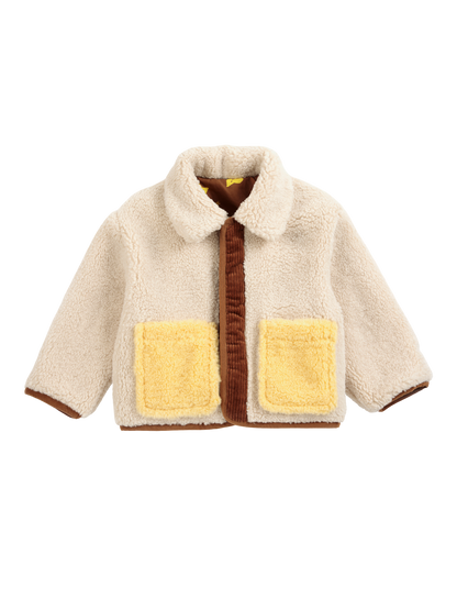 Pixel Abduction Sheepskin Reversible Jacket