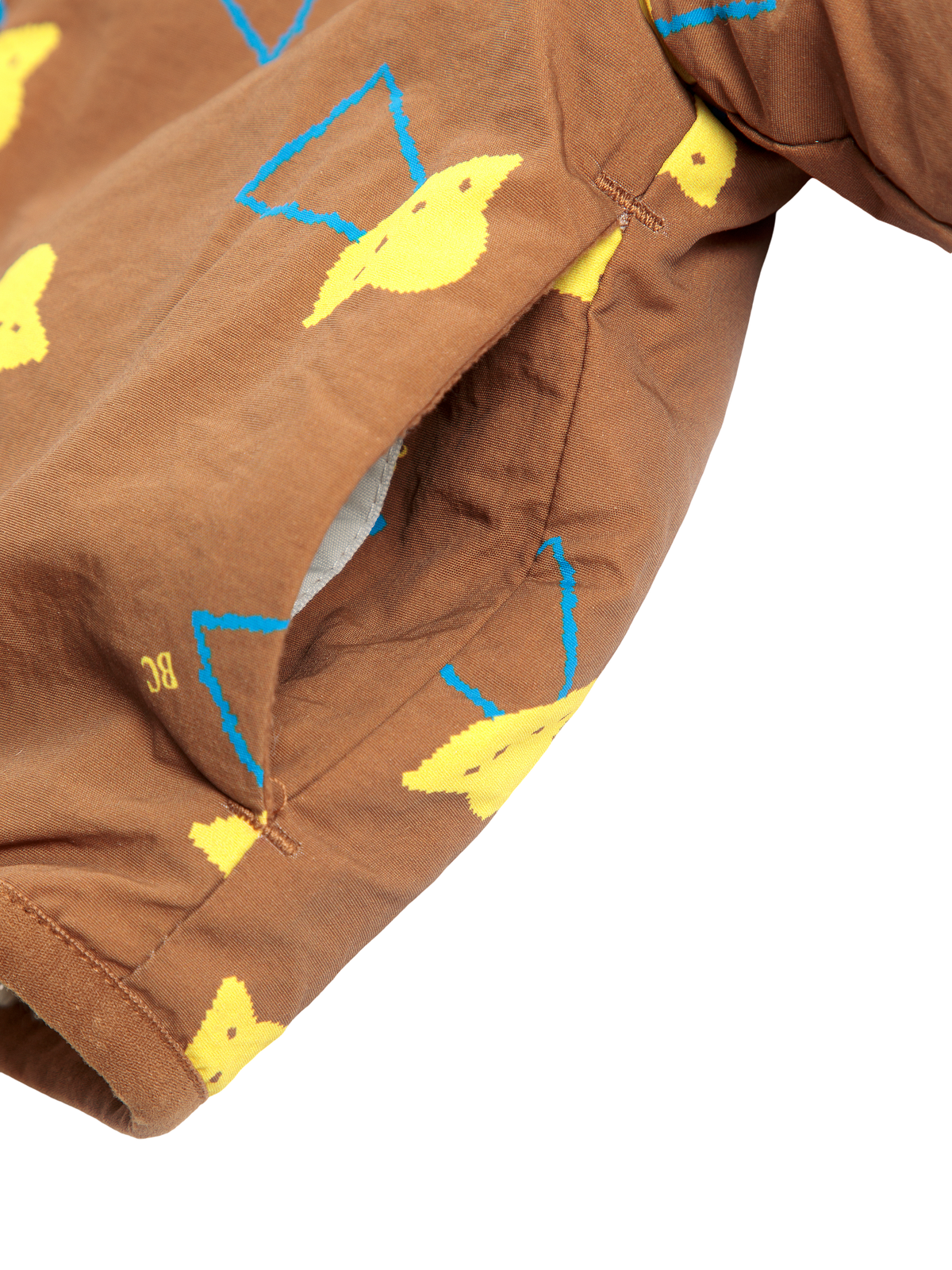Pixel Abduction Sheepskin Reversible Jacket