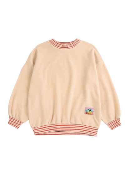 Taxi Saurus Tag Velvet Sweatshirt