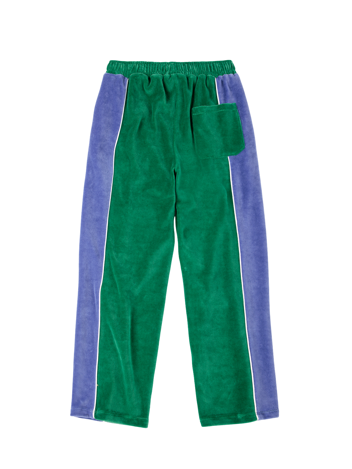 Color Block Terry Cloth Jogging Pants
