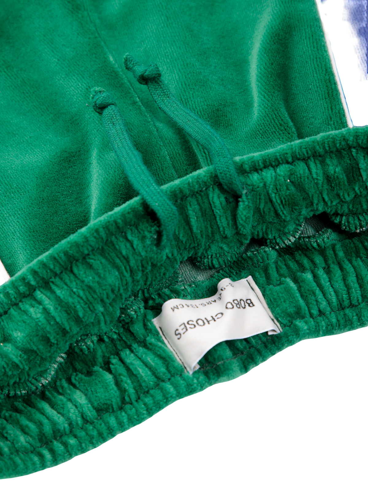 Color Block Terry Cloth Jogging Pants