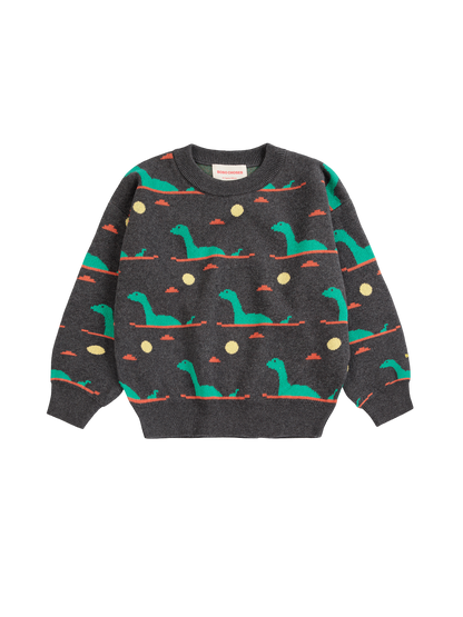 Lake Monster All Over Jacquard Jumper