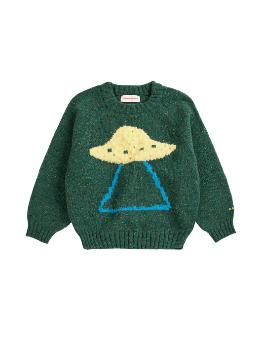 Pixel Abduction Jacquard Jumper