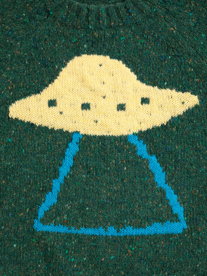 Pixel Abduction Jacquard Jumper