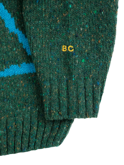 Pixel Abduction Jacquard Jumper