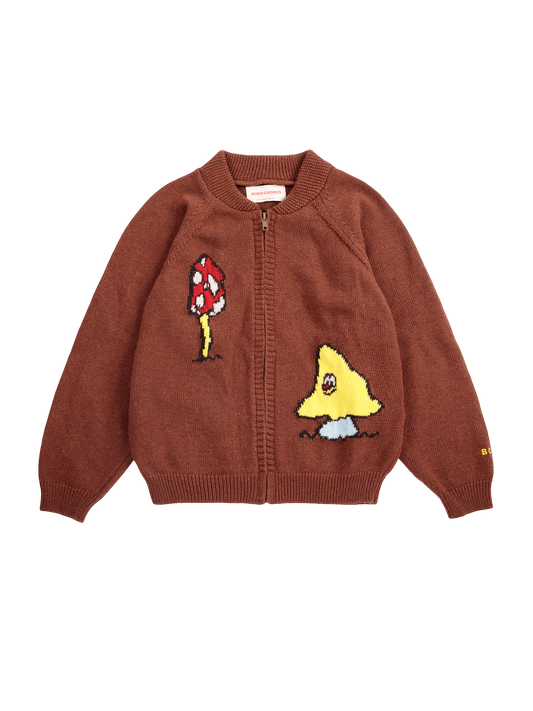 Mush Monster Duo Zipped Cardigan