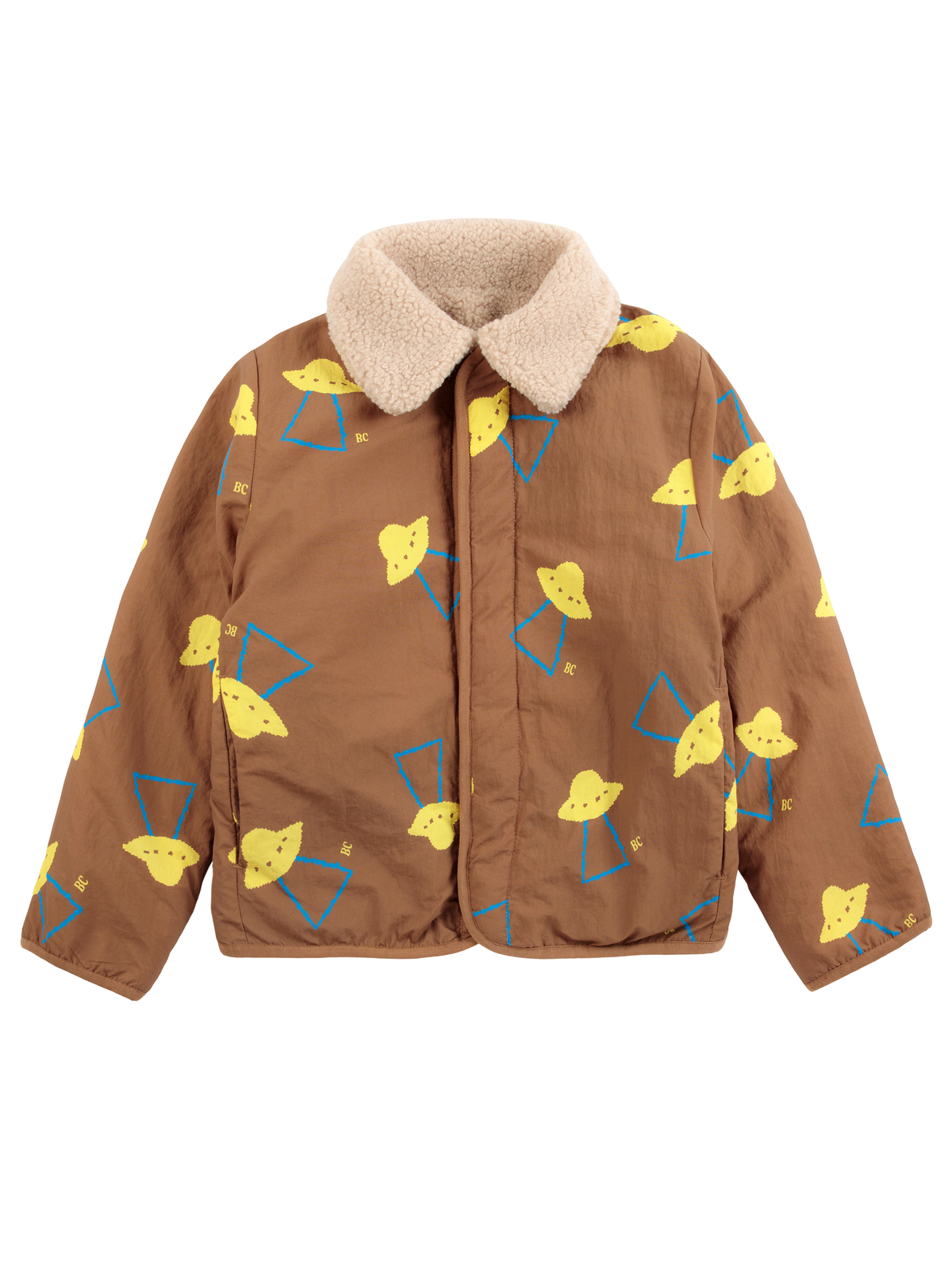 Pixel Abduction All Over Reversible Jacket
