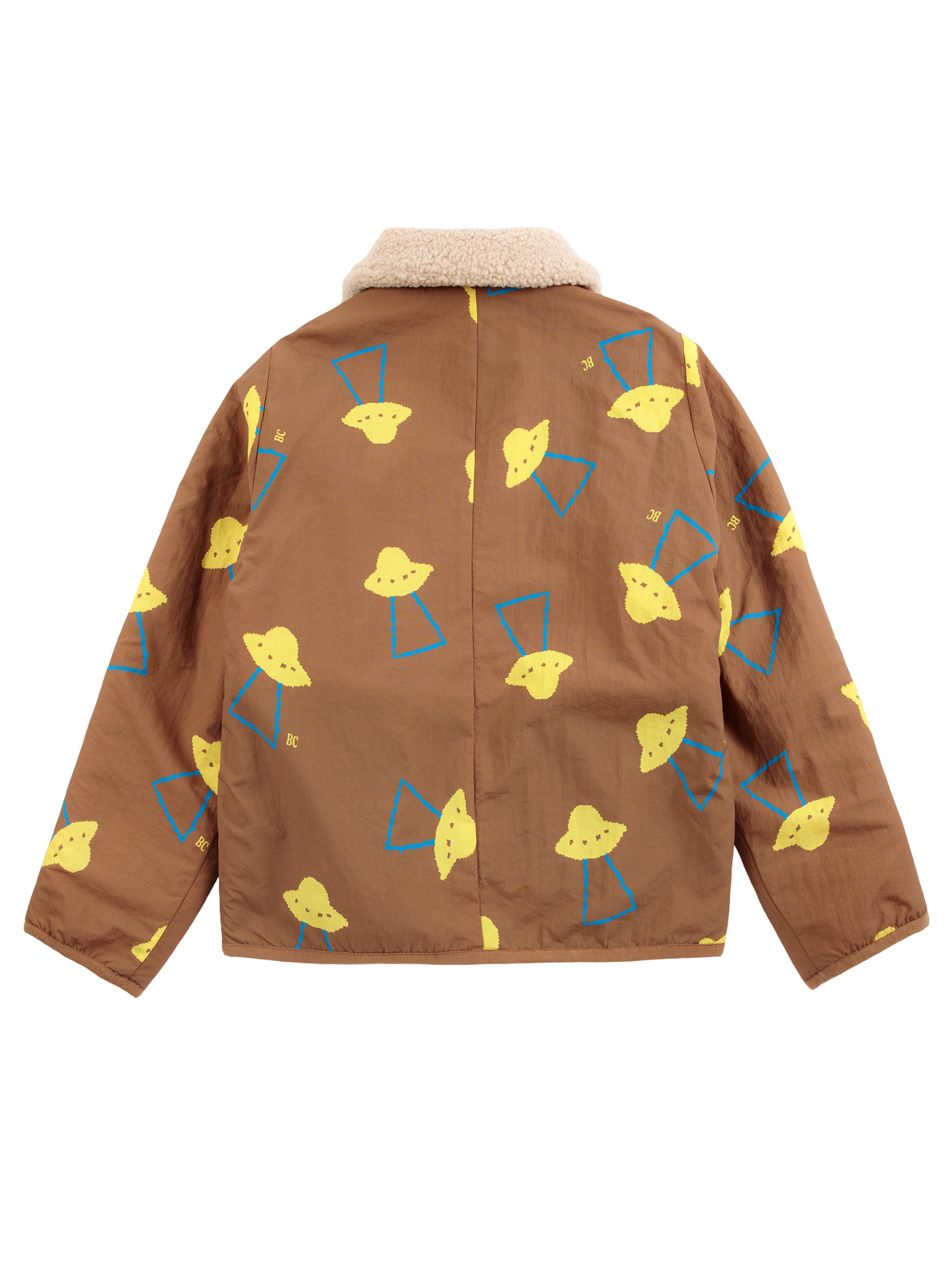Pixel Abduction All Over Reversible Jacket