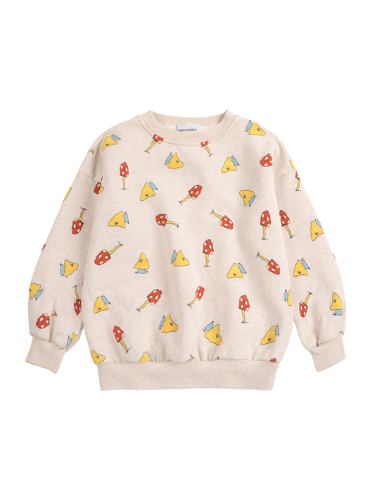 Mush Monster Duo All Over Sweatshirt