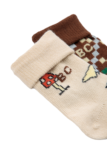 Mush Monster Duo Socks - Set of 2