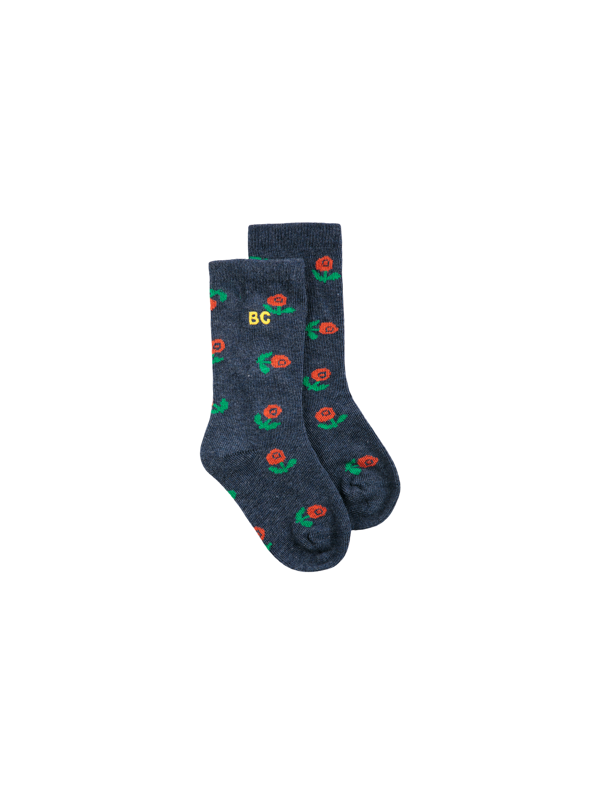 Stamp Bloom All Over Long Socks