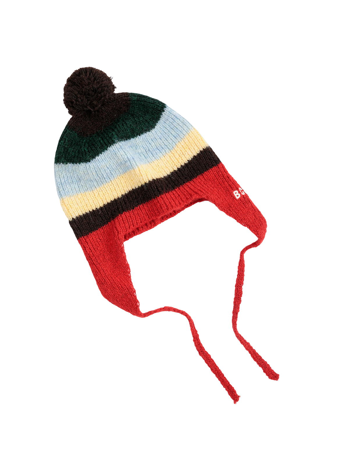 Striped Knitted Beanie