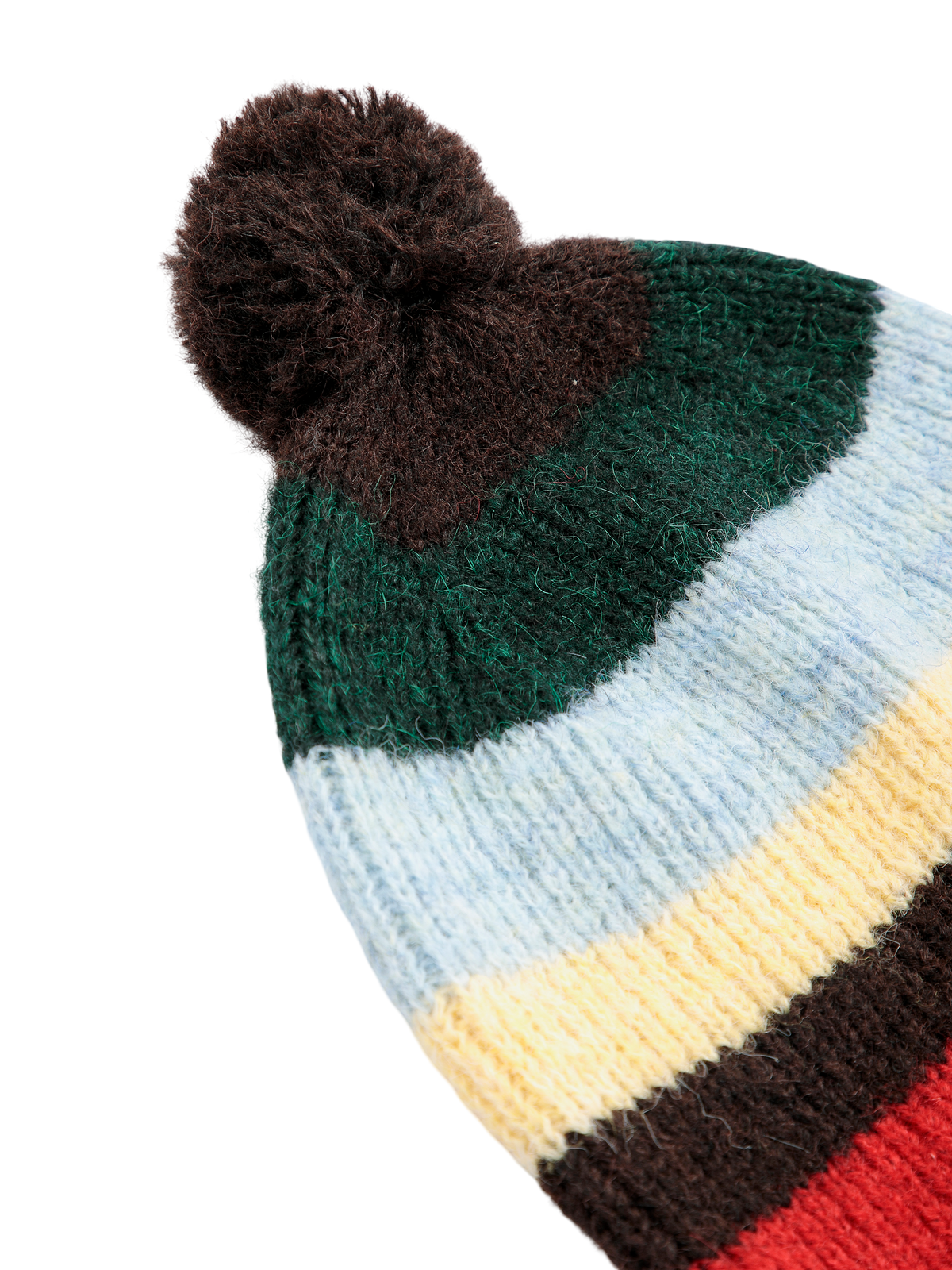 Striped Knitted Beanie