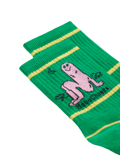 Long Puff Short Socks