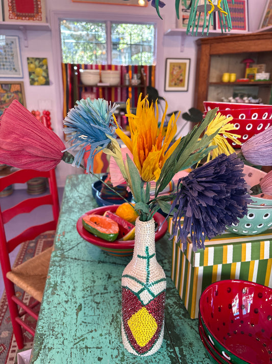 Vintage Crepe Flowers