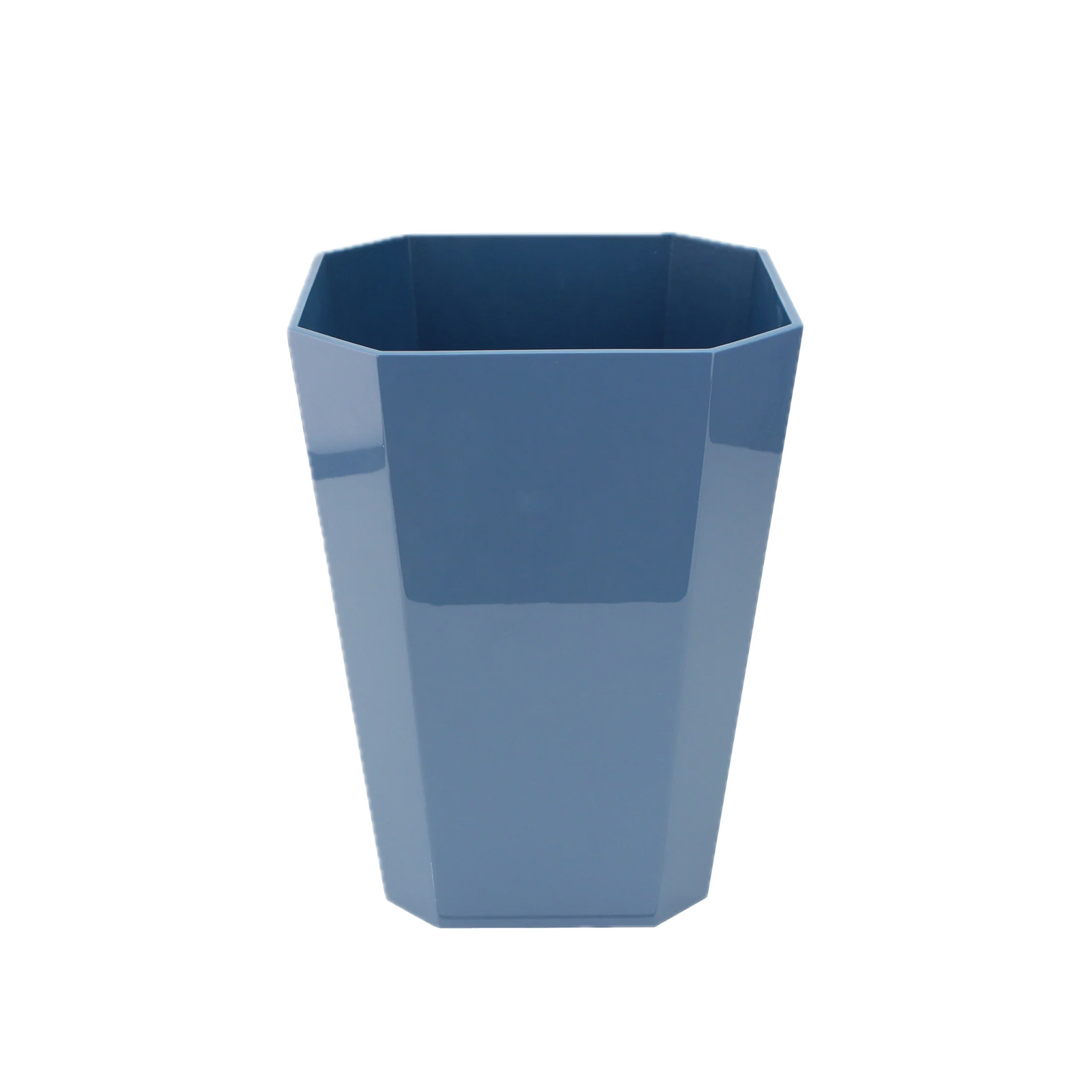 Octagonal Lacquer Bin – Denim