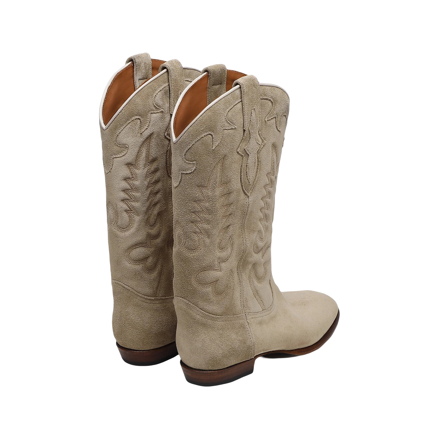 Midnight Suede Cowboy Boots -  Desert