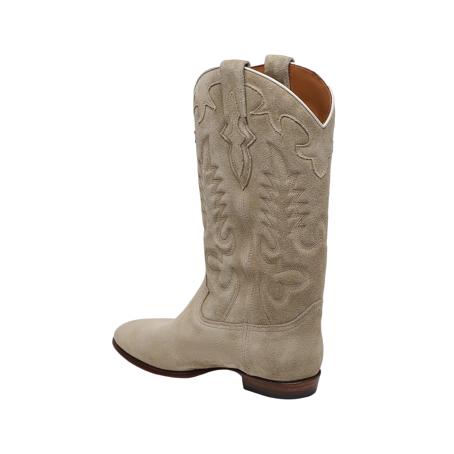 Midnight Suede Cowboy Boots -  Desert
