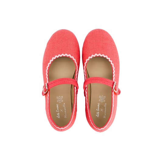 Ballerina Shoes - Coral