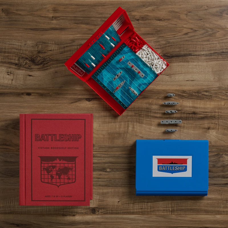 Battleship Game Bookshelf Edition