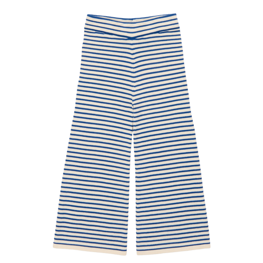 Bell Pant - Blue Ribbon Stripe
