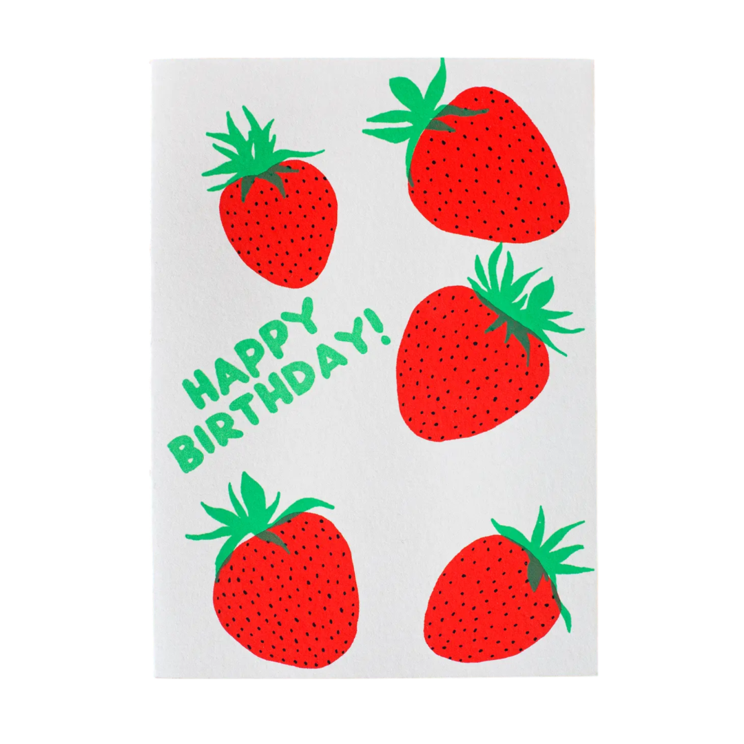 Birthday Berries Card