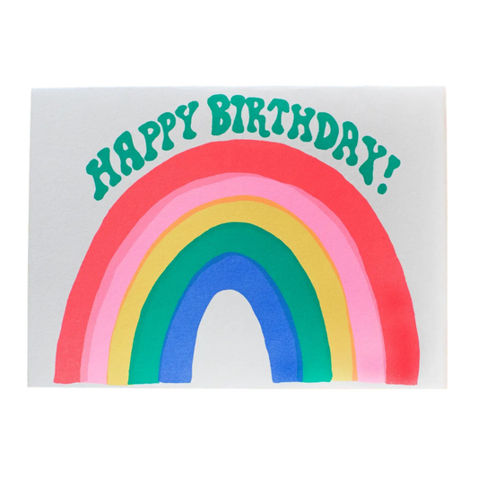 Birthday Rainbow Card
