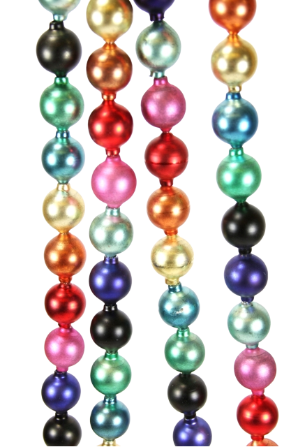 Bright Glass Ball Garland