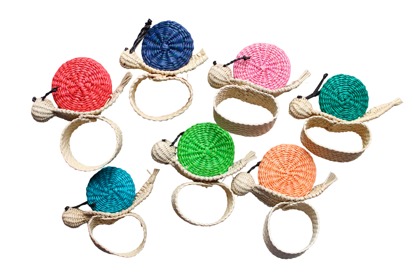 Woven Napkin Ring - Snail