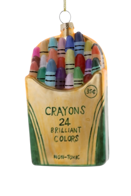 Crayon Box Ornament
