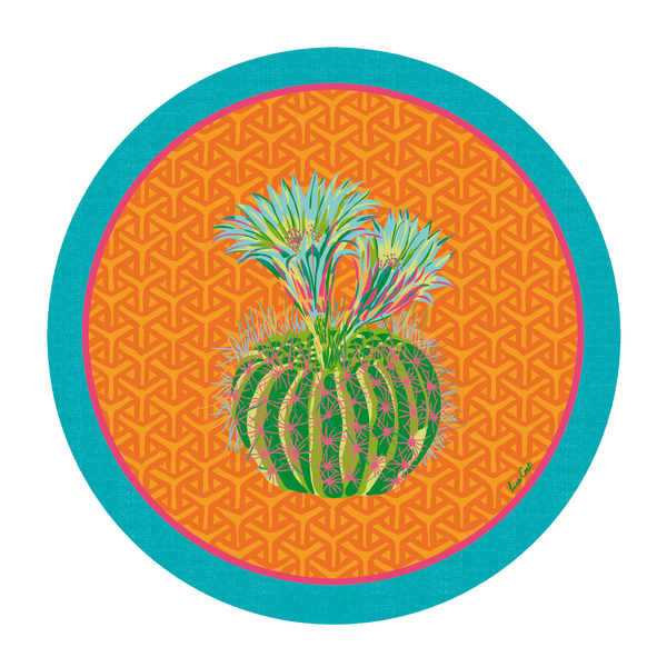Cactus Placemat - Orange