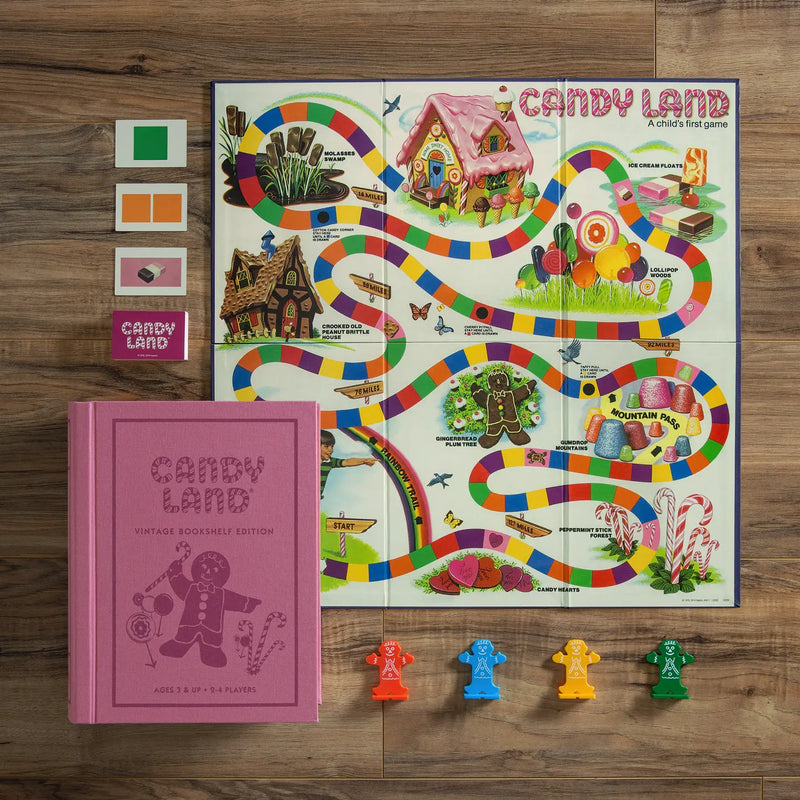 Candy Land Game Bookshelf Edition