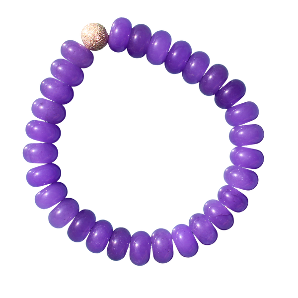 Cardoon Purple Monochrome Bracelet