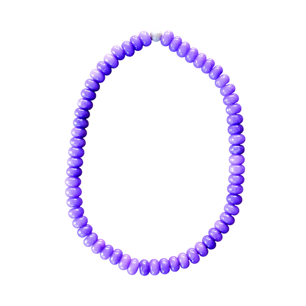 Cardoon Purple Monochrome Necklace
