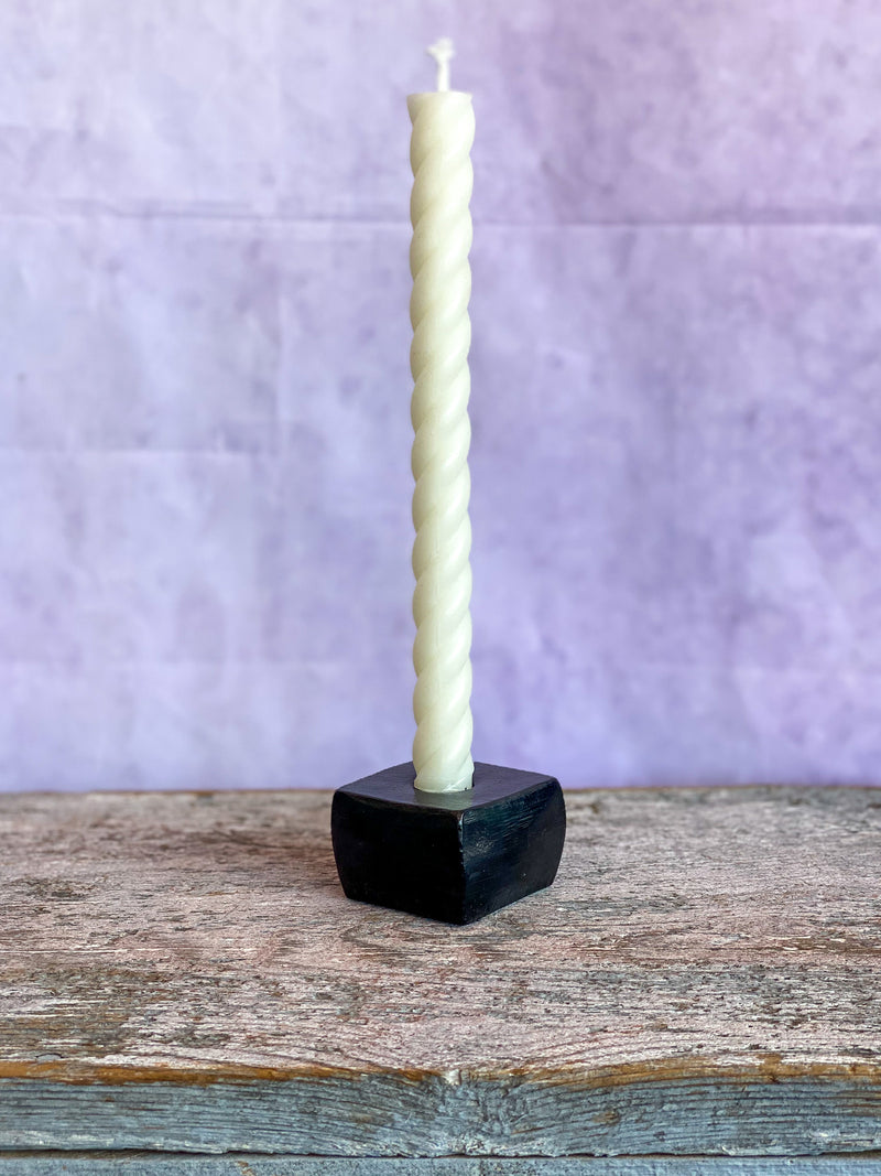 Cast Iron Taper Candle Holder