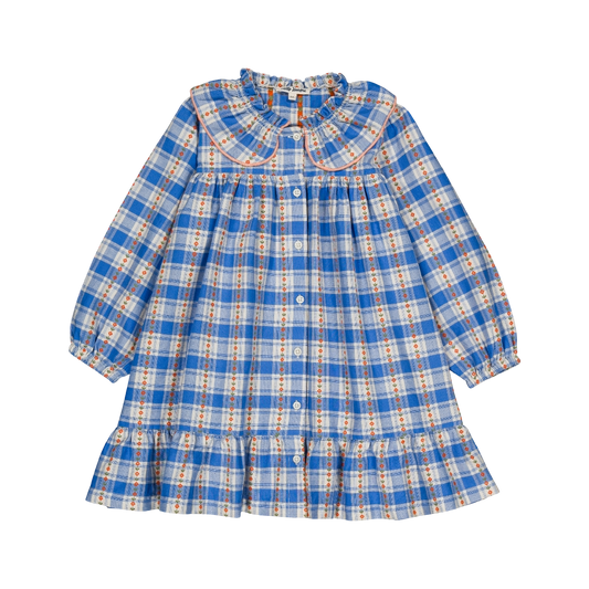 Charlie Dress - Blue Check
