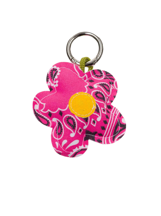 Bandana Key Chain - Flower
