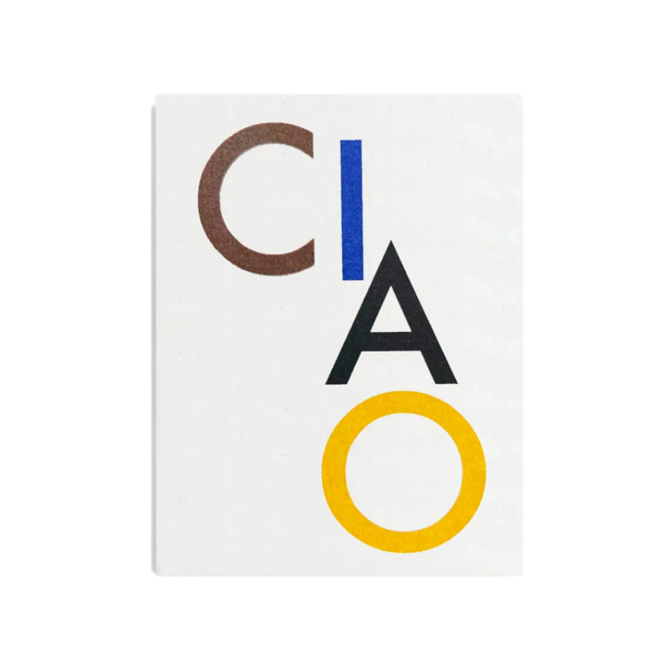 "Ciao" Mini Card