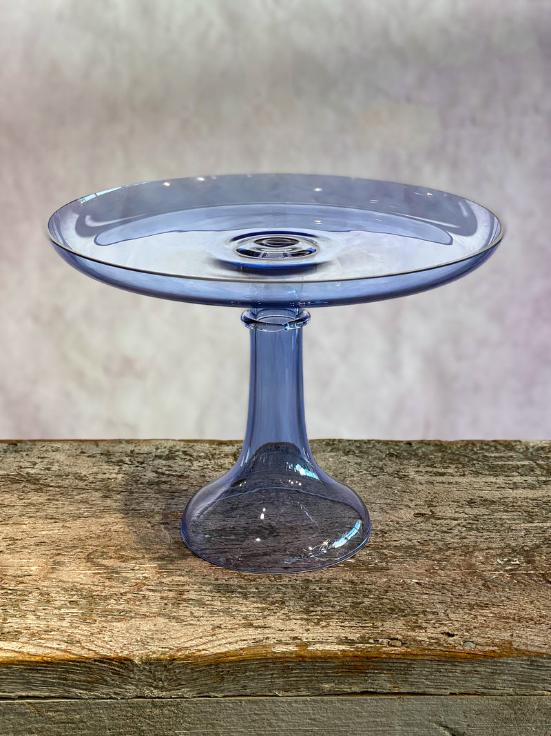 Colored Glass Cakestand
