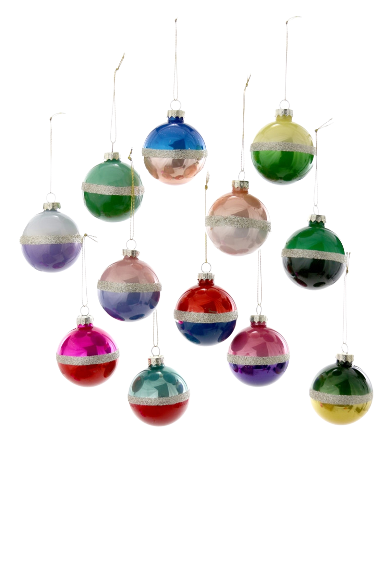 Hue Duo Medium Bauble Ornament