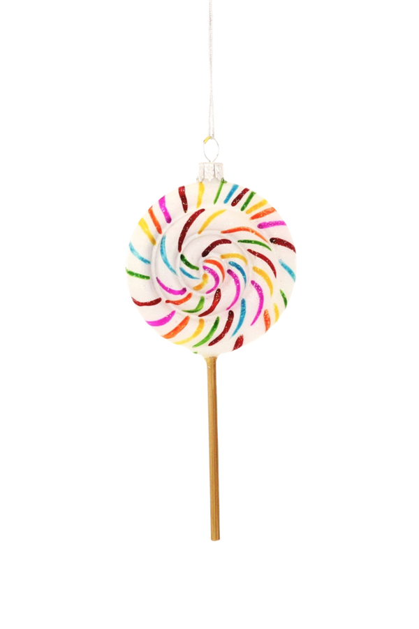 Rainbow Lollipop Ornament
