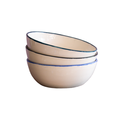 Color Rim Farm Bowl