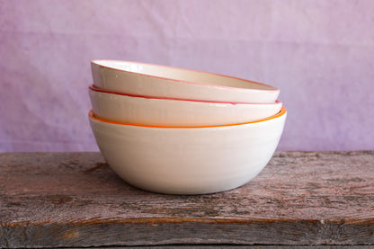 Color Rim Farm Bowl