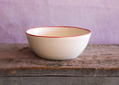Color Rim Farm Bowl