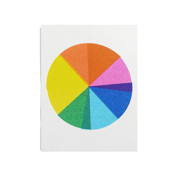 Color Wheel Mini Card