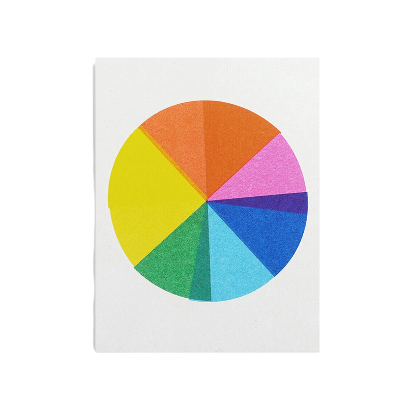 Color Wheel Mini Card