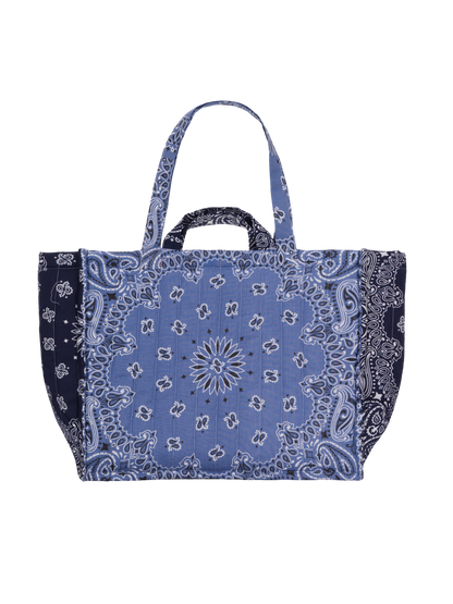 Cabas Quilted Tote Bag - Mushroom
