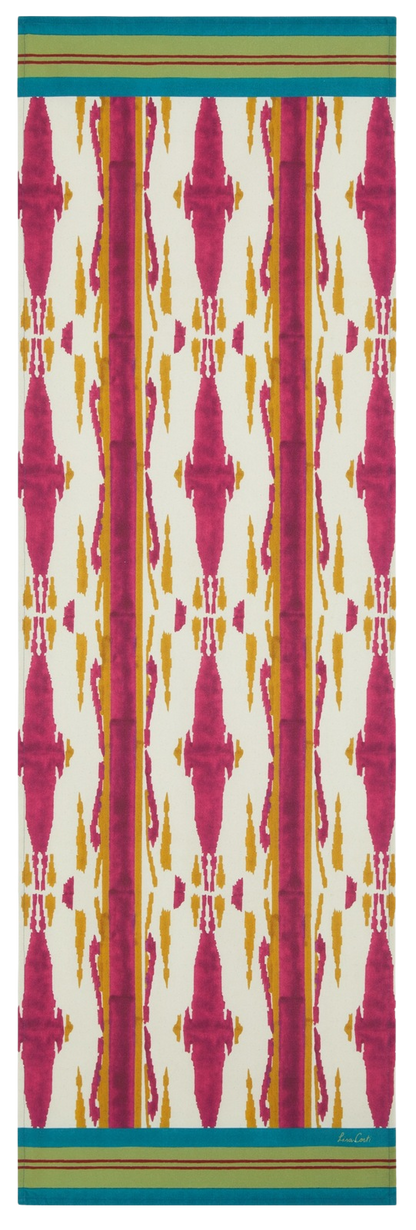 Cotton Runner - Flame Aubergine Gold