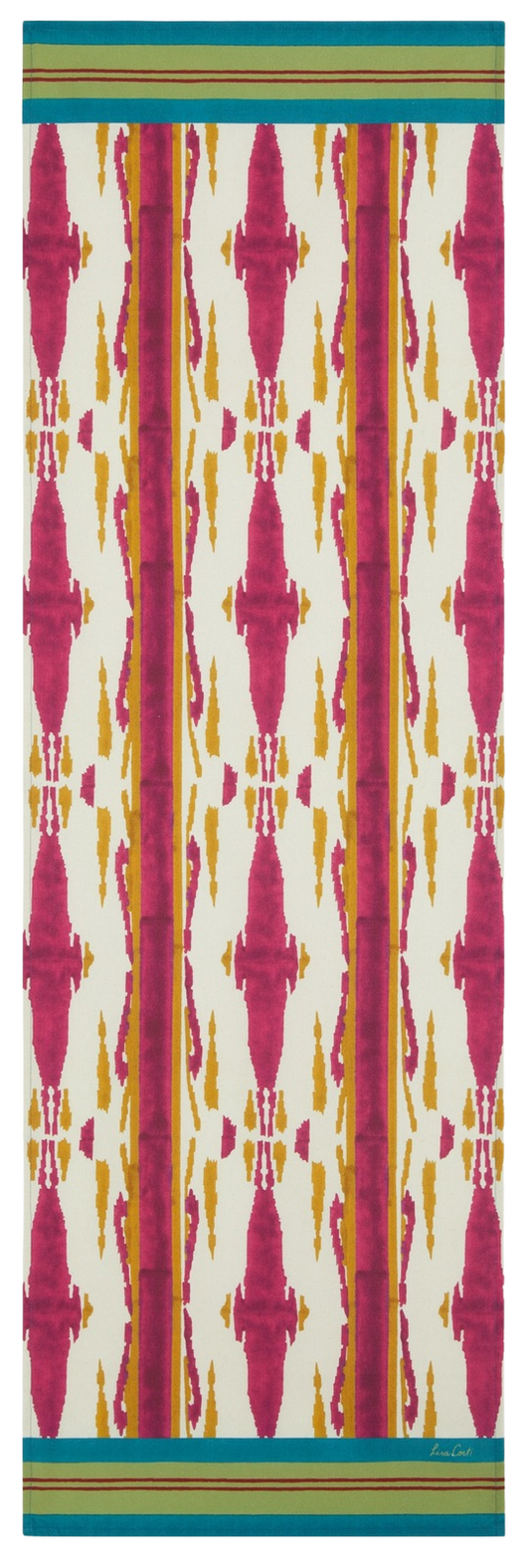 Cotton Runner - Flame Aubergine Gold