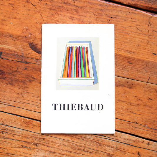 Vintage Exhibition Brochure - Recent Works by Wayne Thiebaud 1970